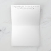 Storybook Paper Doll, Grußkarte Karte (Innenseite)