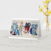 Storybook Paper Doll, Grußkarte Karte (Gelbe Blume)