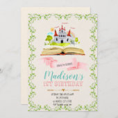 Storybook-Party Einladung (Vorne/Hinten)