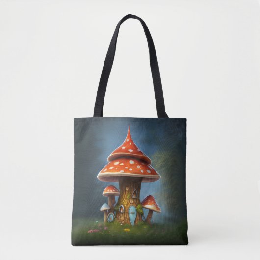 Storybook Pilzhaus Tasche (Vorderseite)