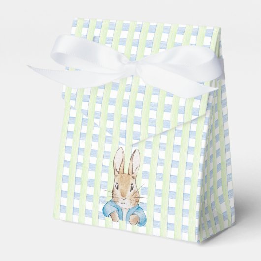 Storybook Rabbit Baby Shower Geschenkschachtel (Vorderseite)