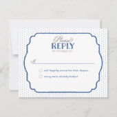 Storybook Romance Response Cards RSVP Karte (Vorderseite)