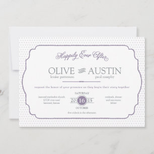 Storybook Romance Wedding Einladung