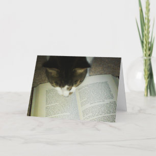 "STORYBOOK-SERIE: Snugafur Reads" Geburtstagskarte Karte