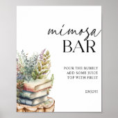 Storybook Shower Mimosa Bar Poster (Vorne)