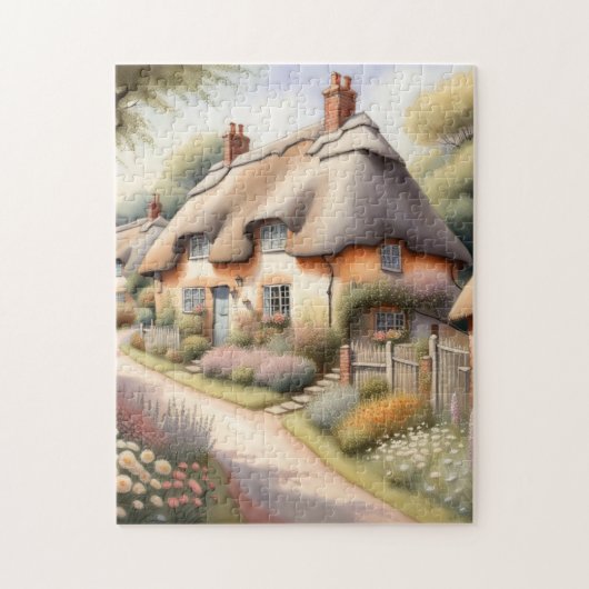 Storybook Sleepy English Village Puzzle (Vertikal)