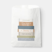 Storybook Stack Neues Kapitel Oh Babydusche Geschenktütchen (Vorderseite)