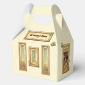 Storybook Style Cozy Cafe Geschenkschachtel (Rückseite)