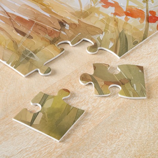 Storybook Style Teddy Bear Jigsaw Puzzle (Seite)