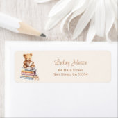 Storybook Teddy Bear Baby Shower Return Address (Insitu)