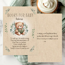 Storybook Teddy Bear Sage Tan Vintag Books Baby
