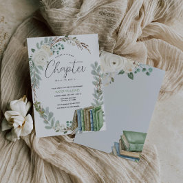 Storybook Themed Book Gender Nuetral Baby Dusche Einladung