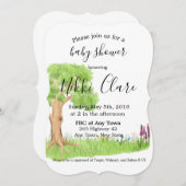 Storybook Tree Einladung (Vorne/Hinten)