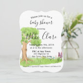 Storybook Tree Einladung (Stehend Vorderseite)