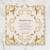 Storybook unsere nächste Kapitel Märchendusche Geschenkanhänger (Rückseite)