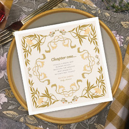 Storybook unsere nächste Kapitel Märchendusche Serviette