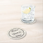 Storybook-Untersetzer - einst Runder Pappuntersetzer (Vor Ort)