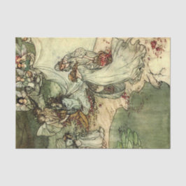 Storybook Vintag Ladys Decoupage Tissue Paper Seidenpapier