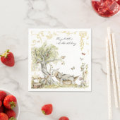 Storybook | Waldwald Geburtstagspartei Serviette (Beispiel)