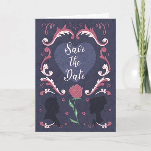 Storybook Wedding - Save the Date Ankündigung (Vorderseite)