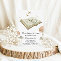 Storybook Whimsical Watecolor Buch Geburtstag