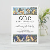 Storybook Wild One First Birthday Adventure Einladung (Stehend Vorderseite)