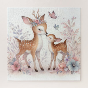 Storybook Woodland Babies Hirsche Liebe Puzzle