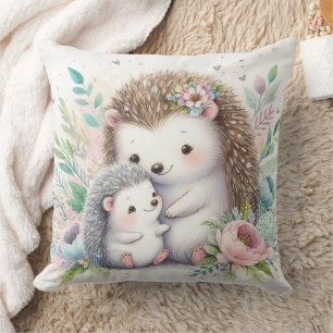 Storybook Woodland Babies Igel Liebe Kissen