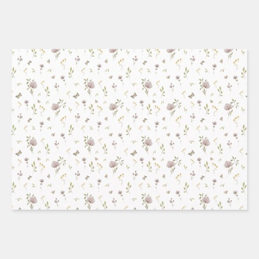 Storybook | Woodland Forest Baby Dusche Geschenkpapier Set (Vorderseite 3)