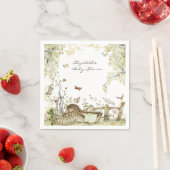 Storybook | Woodland Forest Baby Dusche Serviette (Beispiel)