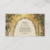 Storybook Woodland Forest Books for Baby Begleitkarte (Vorderseite)
