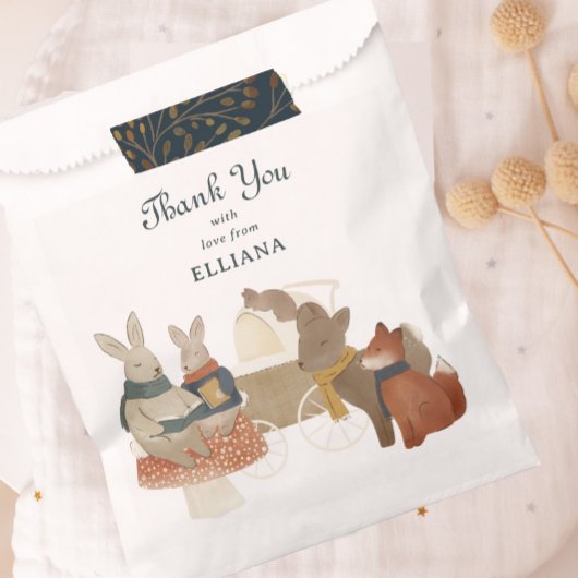 Storybook Woodland Friends Kinderdusche Geschenktütchen