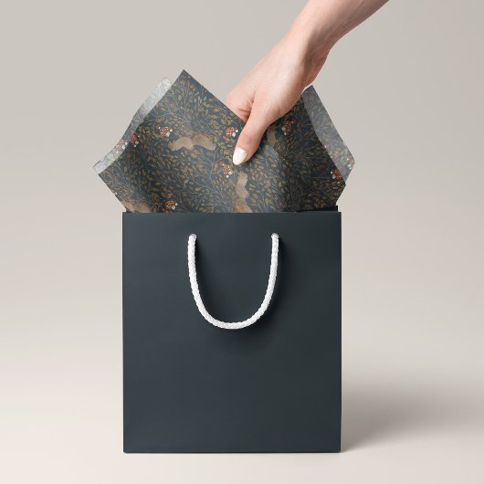 Storybook Woodland Friends Sleepy Eichhörnchenwald Seidenpapier