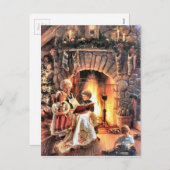 Storybook-Zeit mit Großmutter am Weihnachten (Vorne/Hinten)