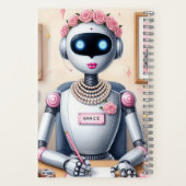 Storyerzählt Robot Grace Notizblock (Rückseite)