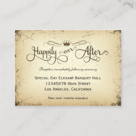 Storyline Formal Wedding Reception Card Begleitkarte