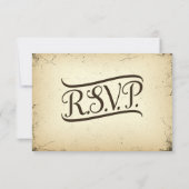 Storyline Wedding RSVP Response Card Karte (Rückseite)