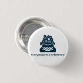 Storymakers Konferenz-Logo-Knopf Button (Vorne & Hinten)