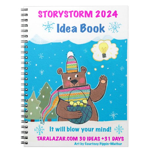 Storystorm 2024 Ideenbuch und Zeitschrift Notizblock (Vorderseite)