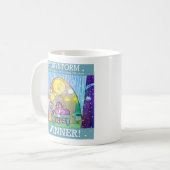 Storystorm 2026 Sieger-Tasse Kaffeetasse (Vorderseite Links)