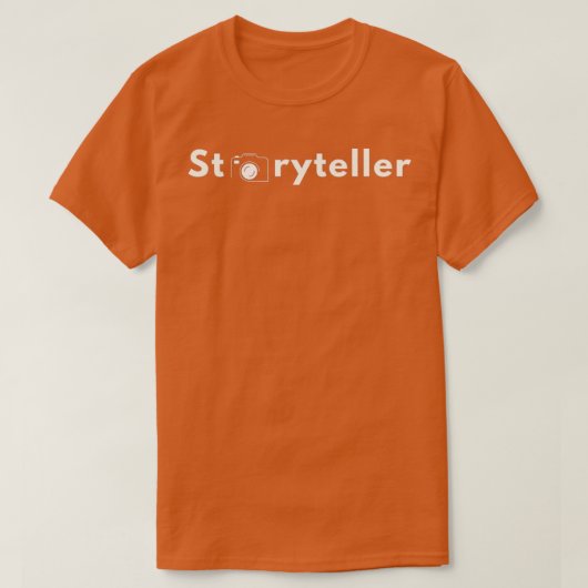 Storyteller Camera Photography Photographer Cool T-Shirt (Design vorne)