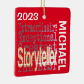 Storyteller Extraordinaire CUSTOM Keramikornament (Rechts)