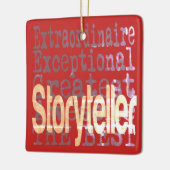Storyteller Extraordinaire Keramikornament (Links)
