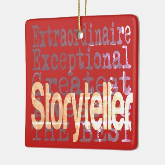 Storyteller Extraordinaire Keramikornament (Links)