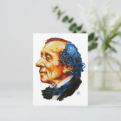 Storyteller - H. C. Andersen Postkarte (Stehend Vorderseite)