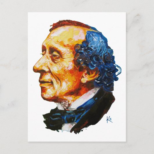 Storyteller - H. C. Andersen Postkarte (Vorderseite)