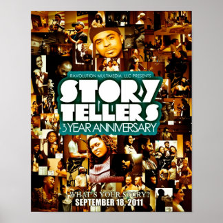 StoryTellers 3-Jahres-Jahrbuch Poster