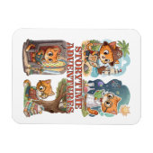 Storytime Adventures – A Journey Through Books Magnet (Horizontal)