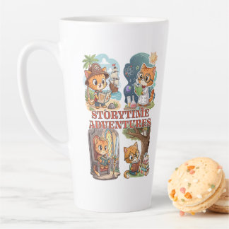 Storytime Adventures – A Journey Through Books Milchtasse