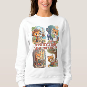 Storytime Adventures – A Journey Through Books Sweatshirt